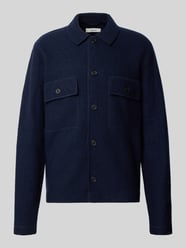 Hemdjacke aus Wolle mit Brusttaschen von Selected - 11