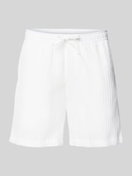 Regular Fit Shorts mit Strukturmuster Modell 'JAIDEN MASSIMO' von JACK & JONES - 35