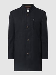 Kurzmantel mit Viskose-Anteil  von Fynch-Hatton Blau / Türkis - 42