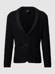 Stricksakko mit Reverskragen von ARMANI EXCHANGE Schwarz - 17