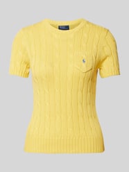 Gebreide pullover met borstzak van Polo Ralph Lauren - 47