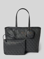 Torba shopper z wzorem z logo model 'ECO POWER PLAY II' od GUESS - 27