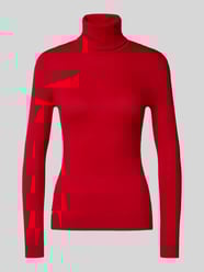 Sweter z dzianiny z dodatkiem jedwabiu model ‘ZOE’ od Lauren Ralph Lauren - 38