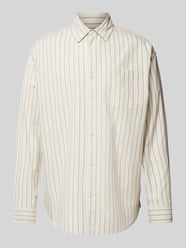 Regular Fit Freizeithemd mit Kentkragen Modell 'STEPHEN' von Redefined Rebel Beige - 6