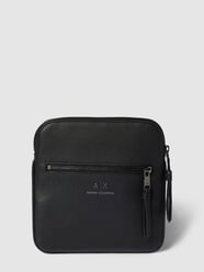 Crossbody Bag in unifarbenem Design mit Label-Detail von ARMANI EXCHANGE Schwarz - 20