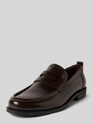 Loafer aus Leder mit Pennyloafer-Bündchen Modell 'VARIAN' von HUGO - 2