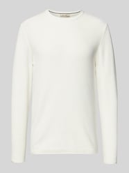 Sweter z dzianiny o kroju regular fit z czystej bawełny model ‘ERIC’ od ONLY & SONS - 10