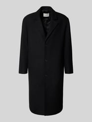 Relaxed fit lange wollen jas met reverskraag, model 'MILOS' van SELECTED HOMME - 14