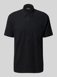 Regular Fit Poloshirt mit feiner Waffelstruktur von Marc O'Polo - 40