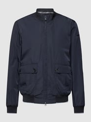 Jacke mit Label-Applikation von Geox Blau - 7