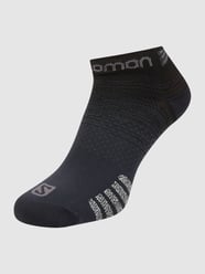 Sneakersocken mit reflektierendem Garn von Salomon Schwarz - 19