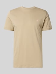 T-shirt met ronde hals, model 'Norregaard' van Les Deux Beige - 9