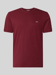 Regular Fit T-Shirt aus reiner Baumwolle von GANT Bordeaux - 25