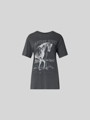 T-Shirt mit Logo-Print von Anine Bing - 9