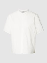 Bluse aus Baumwolle mit Knopfleiste von Marc O'Polo Denim Weiß - 34