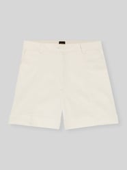 Szorty o kroju relaxed fit z mieszanki bawełny model 'TANESSA-D' od BOSS Orange - 17
