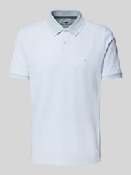 Regular Fit Poloshirt mit Logo-Stitching von Fynch-Hatton - 38