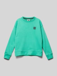 Sweatshirt met labeldetails van Garcia - 30