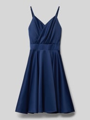 Kleid mit V-Ausschnitt von G.O.L. Blau - 39