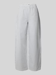 Wide leg stoffen broek met elastische band, model 'CONSIDER' van Drykorn - 48