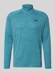 Funktionsshirt mit Logo und Reißverschluss von Under Armour - 27