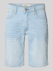 Szorty jeansowe o kroju slim fit z 5 kieszeniami model ‘TWISTER’ od Blend - 5