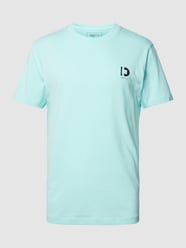T-Shirt mit Label-Print von Tom Tailor Denim Türkis - 11