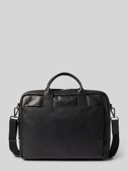 Laptoptasche aus Leder-Mix mit Tragehenkeln Modell 'HYDE PARK' von Strellson - 14