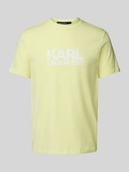 T-Shirt mit Label-Print von Karl Lagerfeld Grün - 19