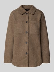 Regular fit jack met borstzakken, model 'OLINE' van Pieces - 10