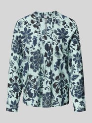 Regular Fit Bluse aus Viskose mit Tunikakragen von Emily Van den Bergh - 25