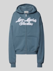 Sweatjacke mit Kapuze von Low Lights Studios Blau - 36