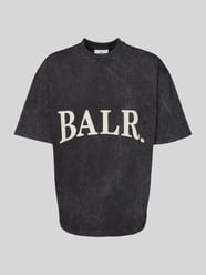 Oversized T-Shirt mit Label-Stitching von Balr. - 1