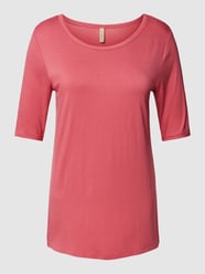 T-Shirt mit 1/2-Arm Modell 'Marica' von Soyaconcept Rosa - 15