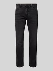 Regular Fit Jeans mit Label-Patch Modell 'ONYX' von BOSS Orange Grau - 13