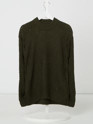 Pullover mit Rippenstruktur Modell 'Riley'  von Only Grün - 7