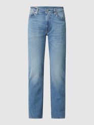 Tapered Fit Jeans mit Stretch-Anteil Modell '502' - 'Water<Less™'  von Levi's® Blau - 45