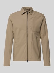 kurtka w kroju regular fit z wykładanym kołnierzem model 'Motion' od SCANDINAVIAN EDITION - 5