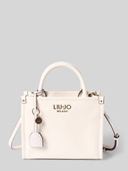 Tote bag met logo-applicatie model 'Ridhi' van Liu Jo White - 1