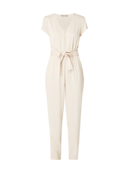 Jumpsuit mit Taillenband von Jake*s Collection Pink - 15