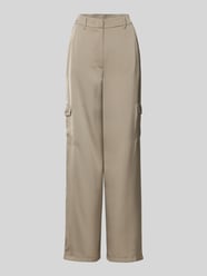 Wide leg cargobroek met riemlussen van Betty Barclay - 25