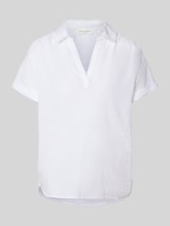 Regular Fit Bluse im Allover-Look mit V-Ausschnitt von Christian Berg Woman - 15
