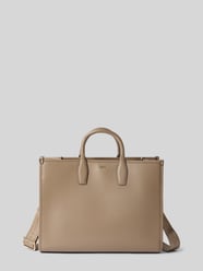 Umhängetasche mit Label-Detail Modell 'Sandy MED Tote' von BOSS Beige - 29