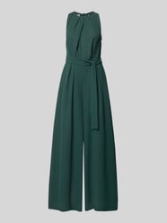 Jumpsuit mit Bindegürtel und Eingrifftaschen von zero - 38