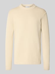 Regular Fit Strickpullover aus reiner Baumwolle Modell 'DANE' von Selected - 44