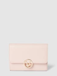 Portemonnaie mit Label-Detail Modell 'JULY' von VALENTINO BAGS Rosa - 19