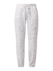 Pyjama-Hose mit Rayon-Anteil Modell 'Joats' von P.J. Salvage Weiß - 28
