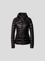 Daunenjacke mit  Kapuze von Canada Goose Grau / Schwarz - 19