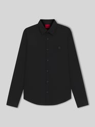 Koszula casualowa o kroju slim fit z mieszanki bawełny model „ERMO” od HUGO - 36