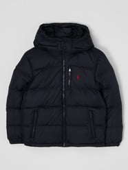 Daunenjacke mit Kapuze  von Polo Ralph Lauren Teens Blau - 5
